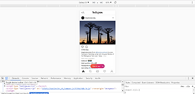 upload pictures on instagram using chrome for mac